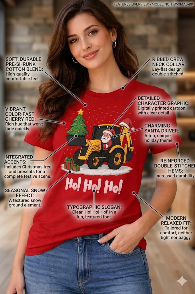 Festive Christmas Printed T-Shirt