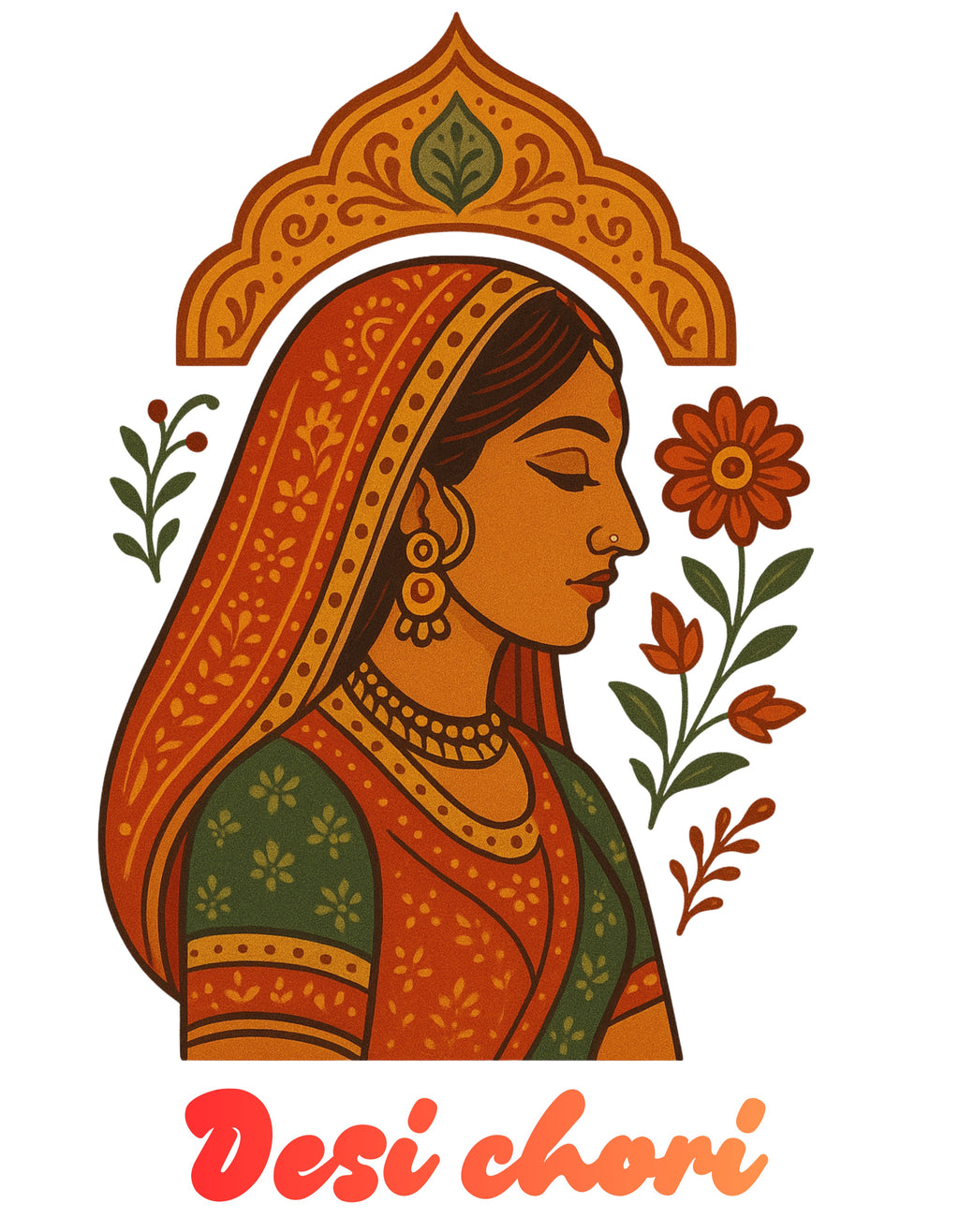 Woman T-Shirt - Desi Chori