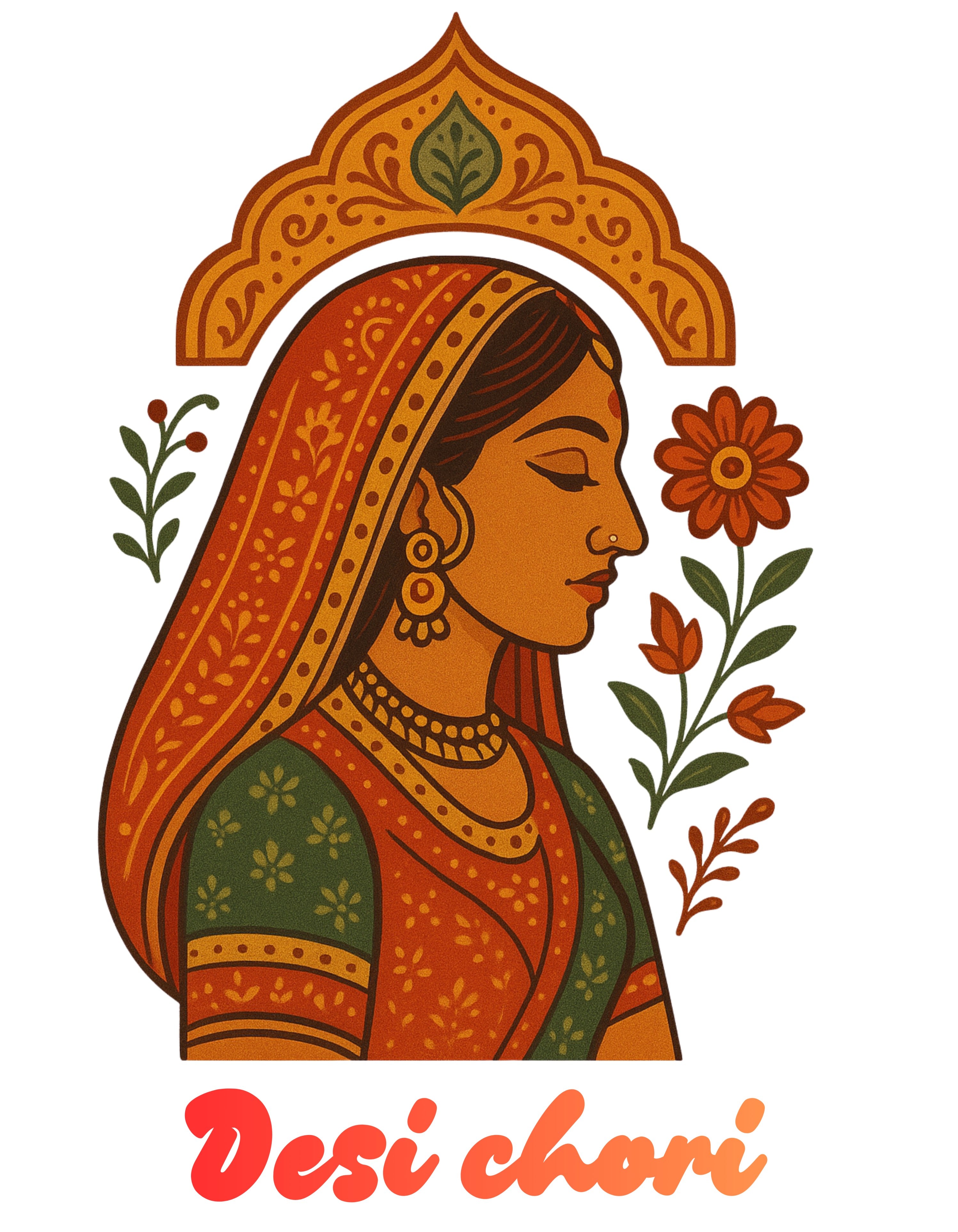 Woman T-Shirt - Desi Chori