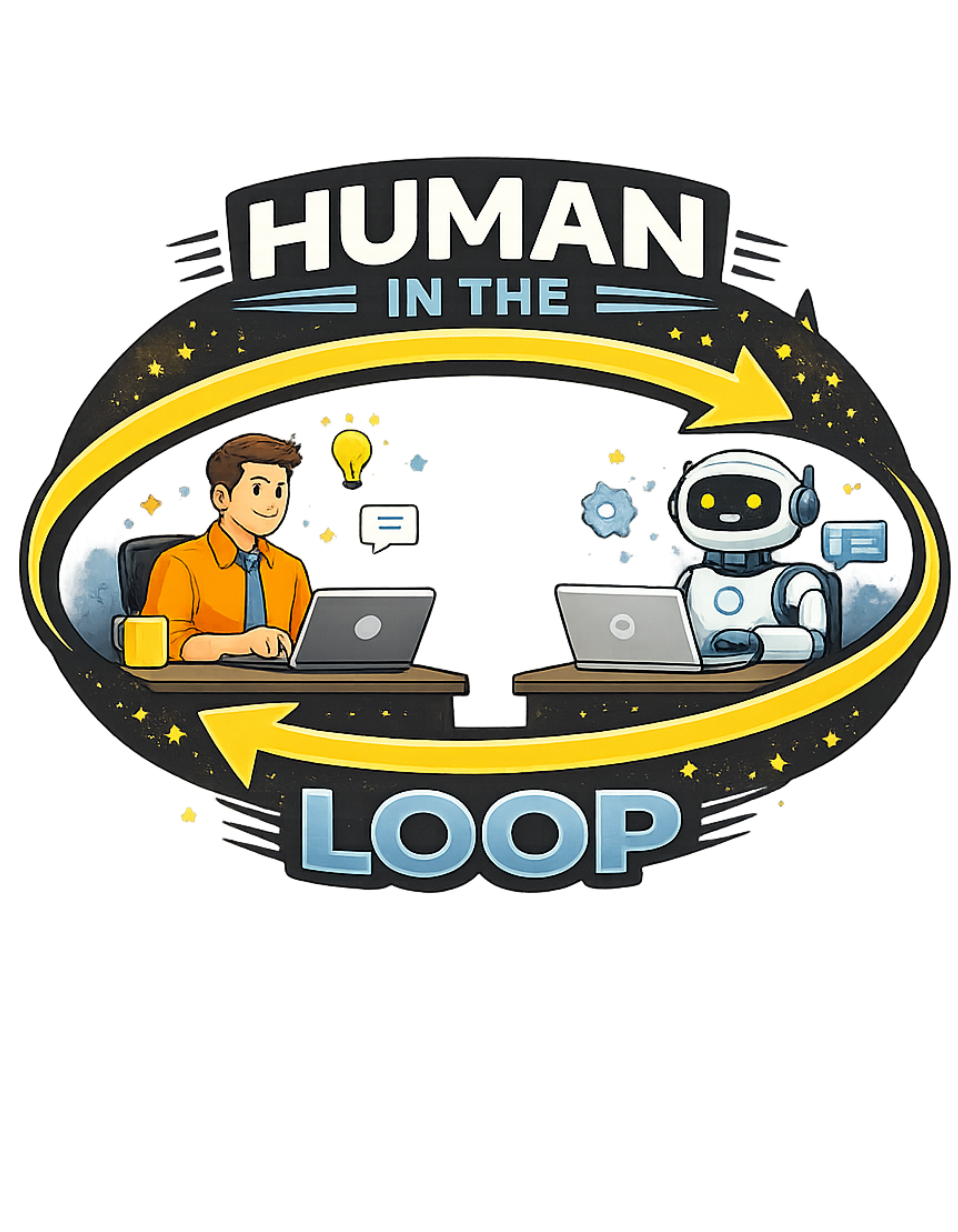 'Human in the loop' T-Shirt