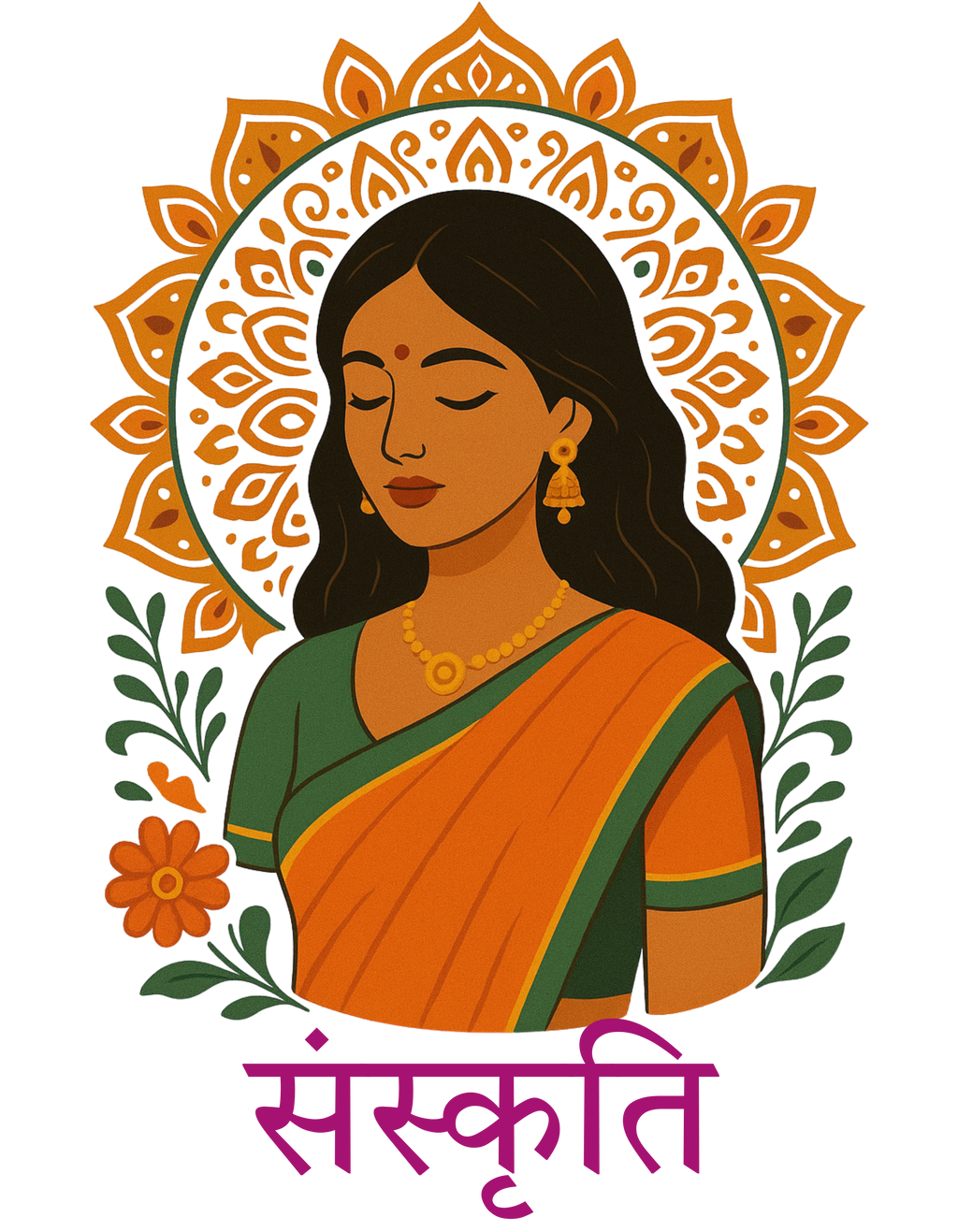 Woman Sweatshirt - Sanskriti