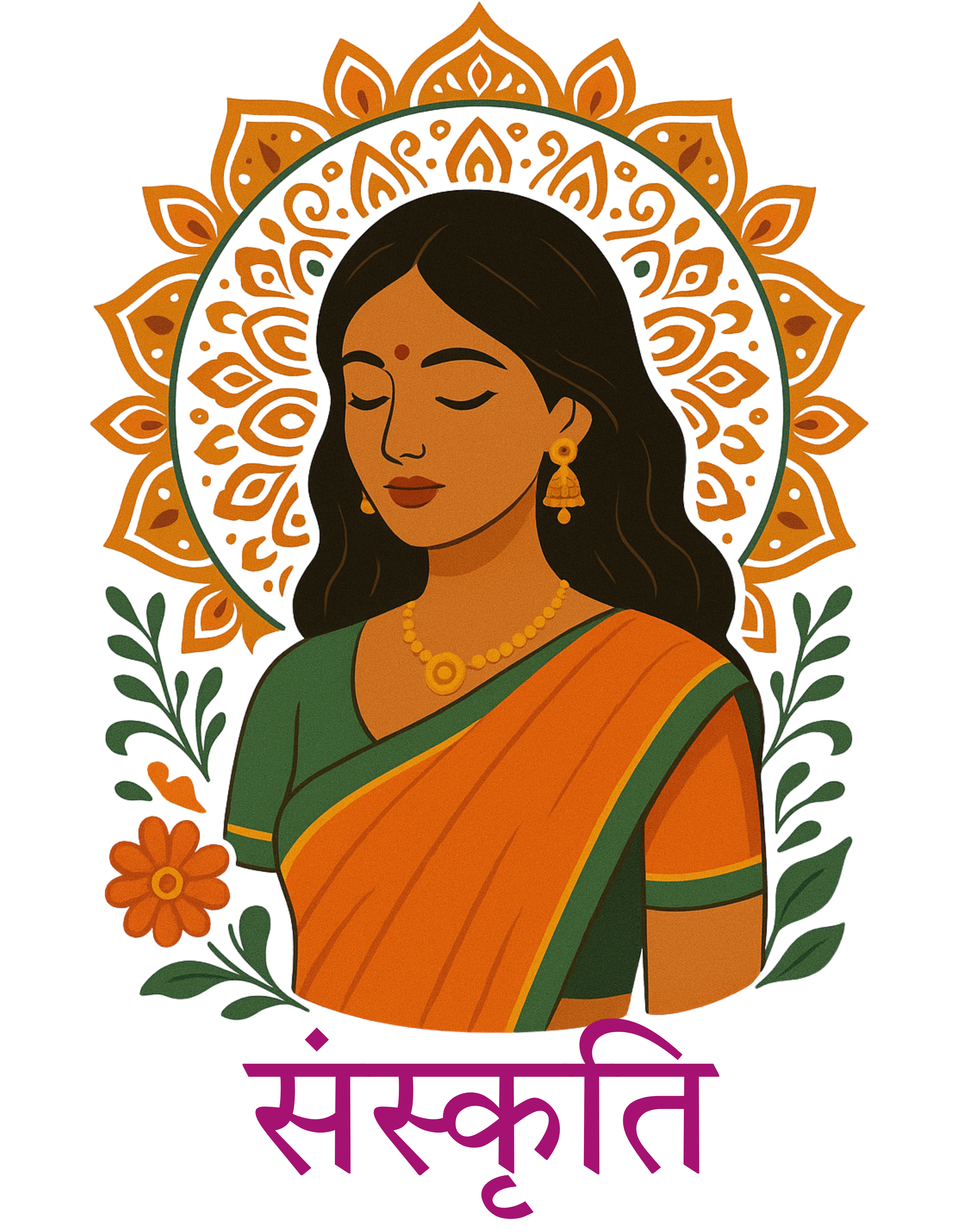 Woman Sweatshirt - Sanskriti