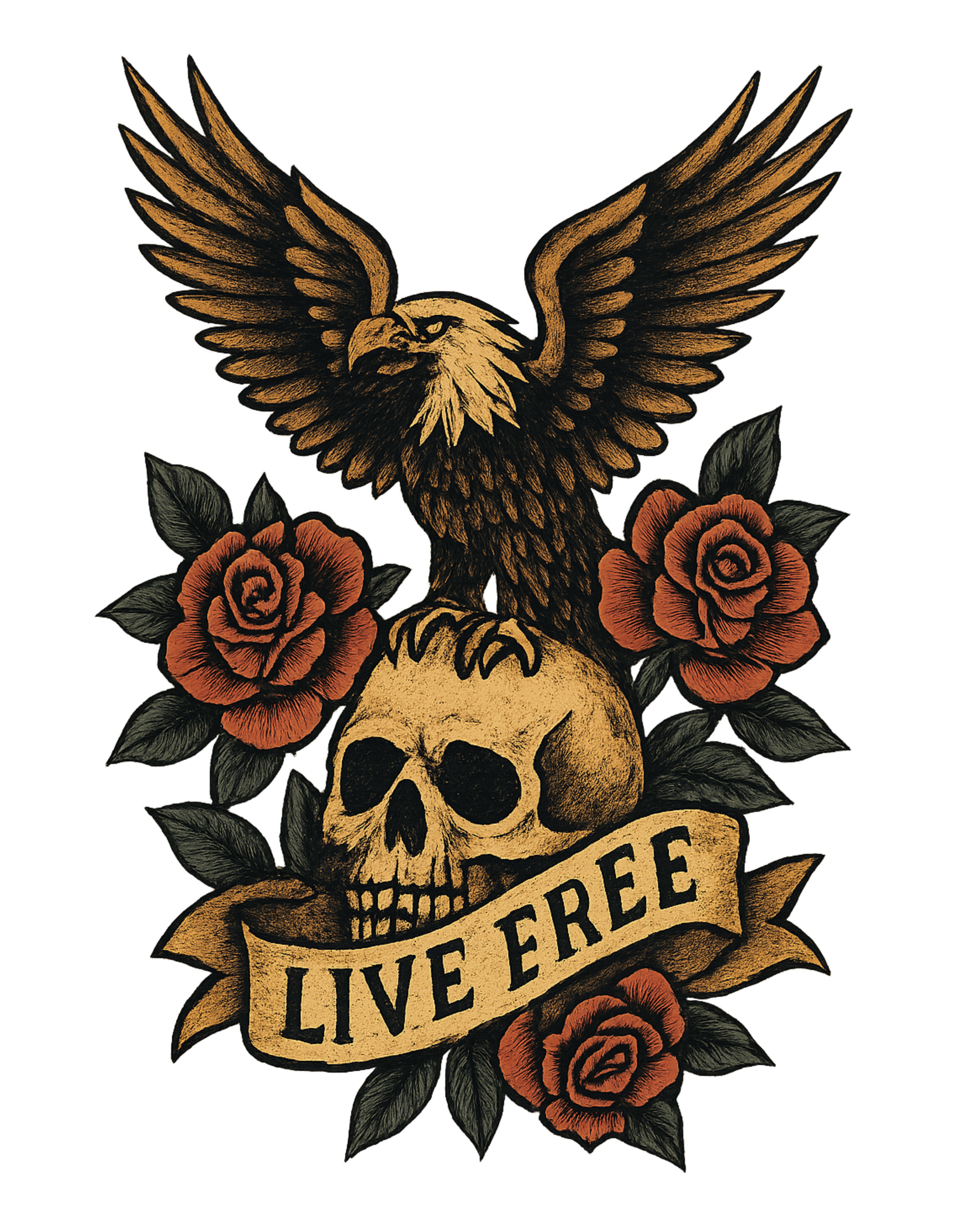 Unisex Sweatshirt - Live Free