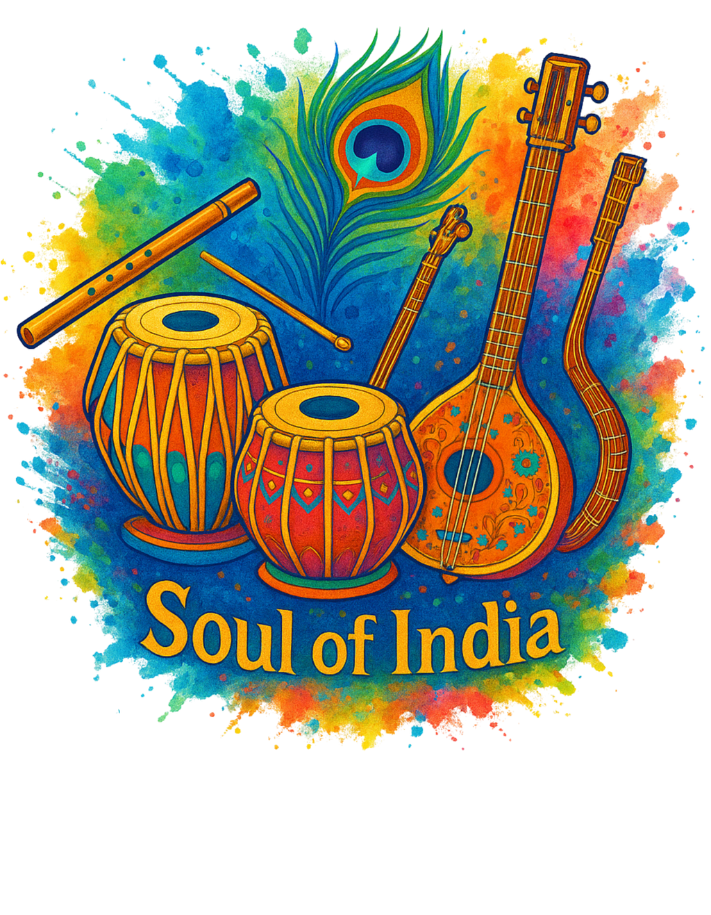Unisex T-Shirt - Soul of India