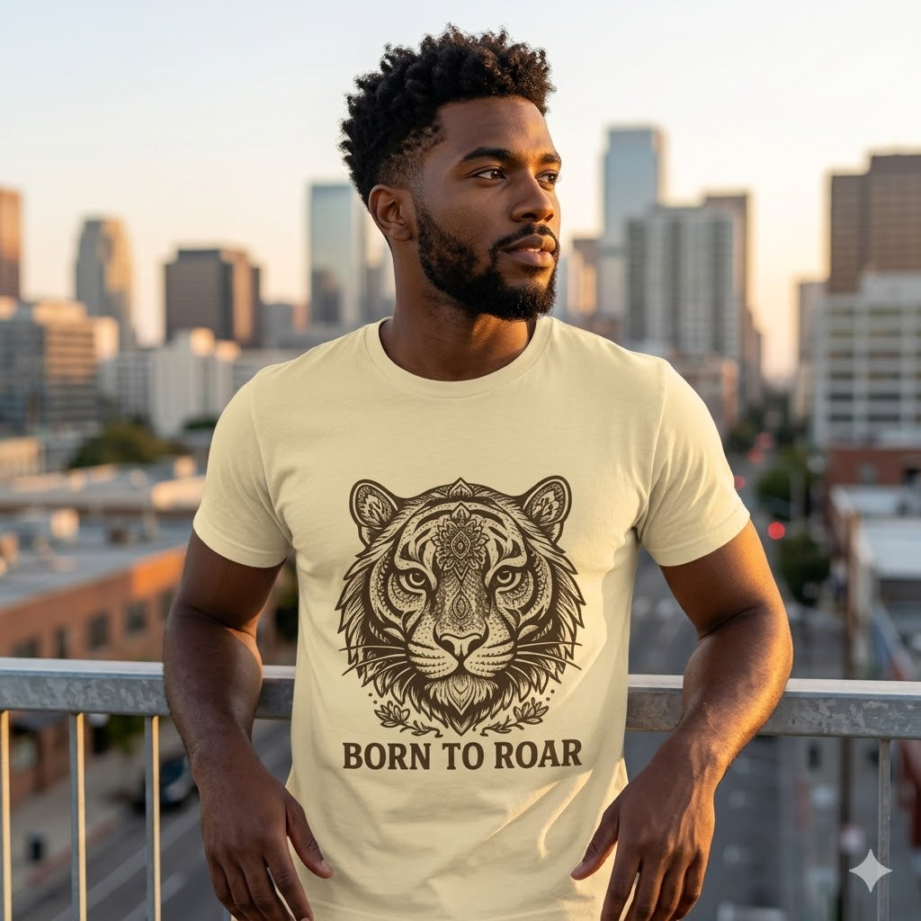 Born To Roar Tiger Graphic T-Shirt
