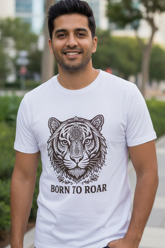 Born To Roar Tiger Graphic T-Shirt