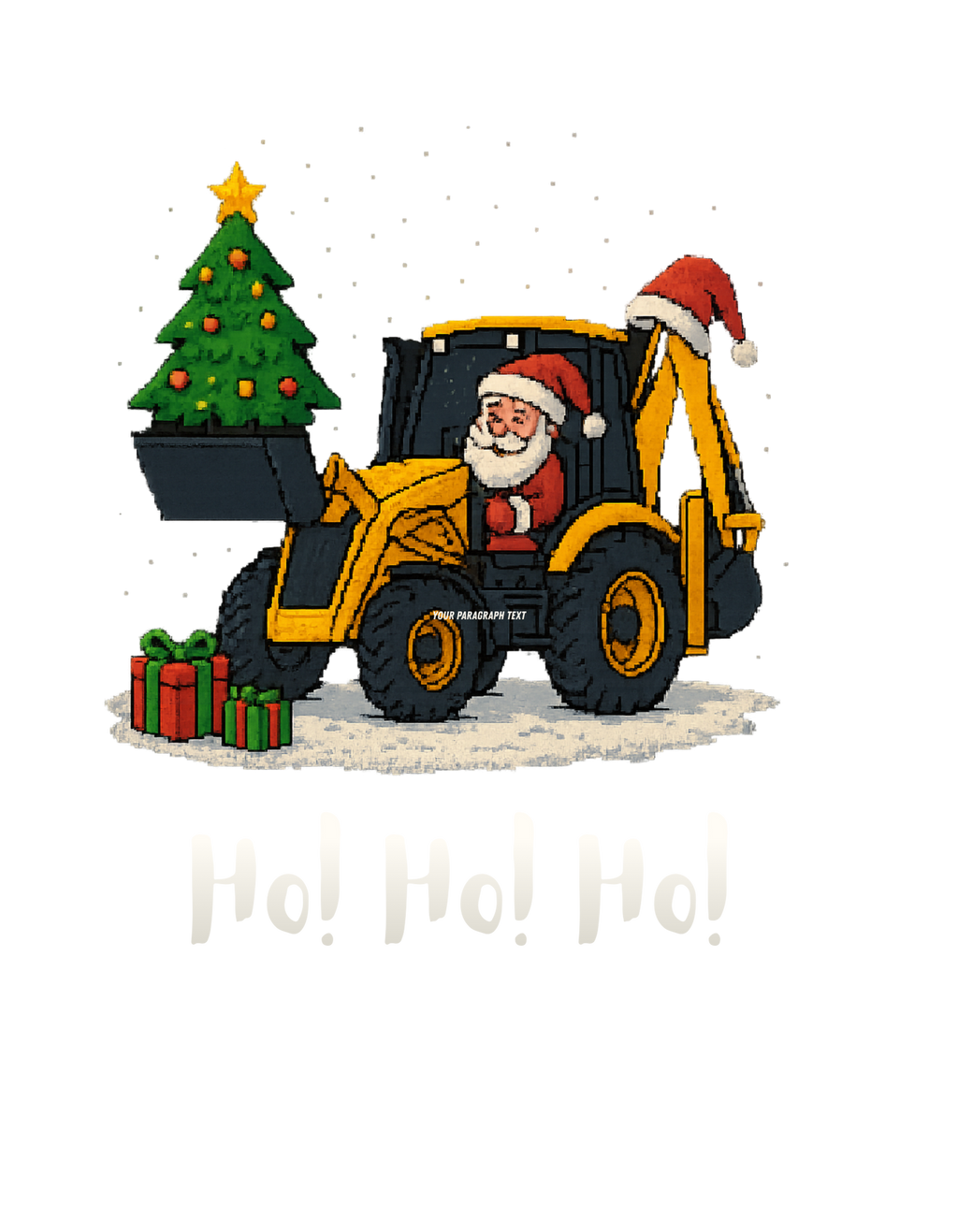 Unisex Christmas Crew Neck T-Shirt