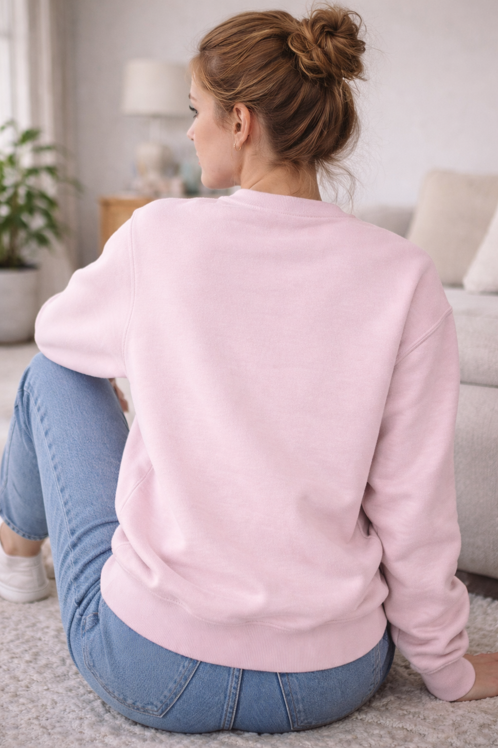 Desi Girl Elegant Ethnic Art Sweatshirt