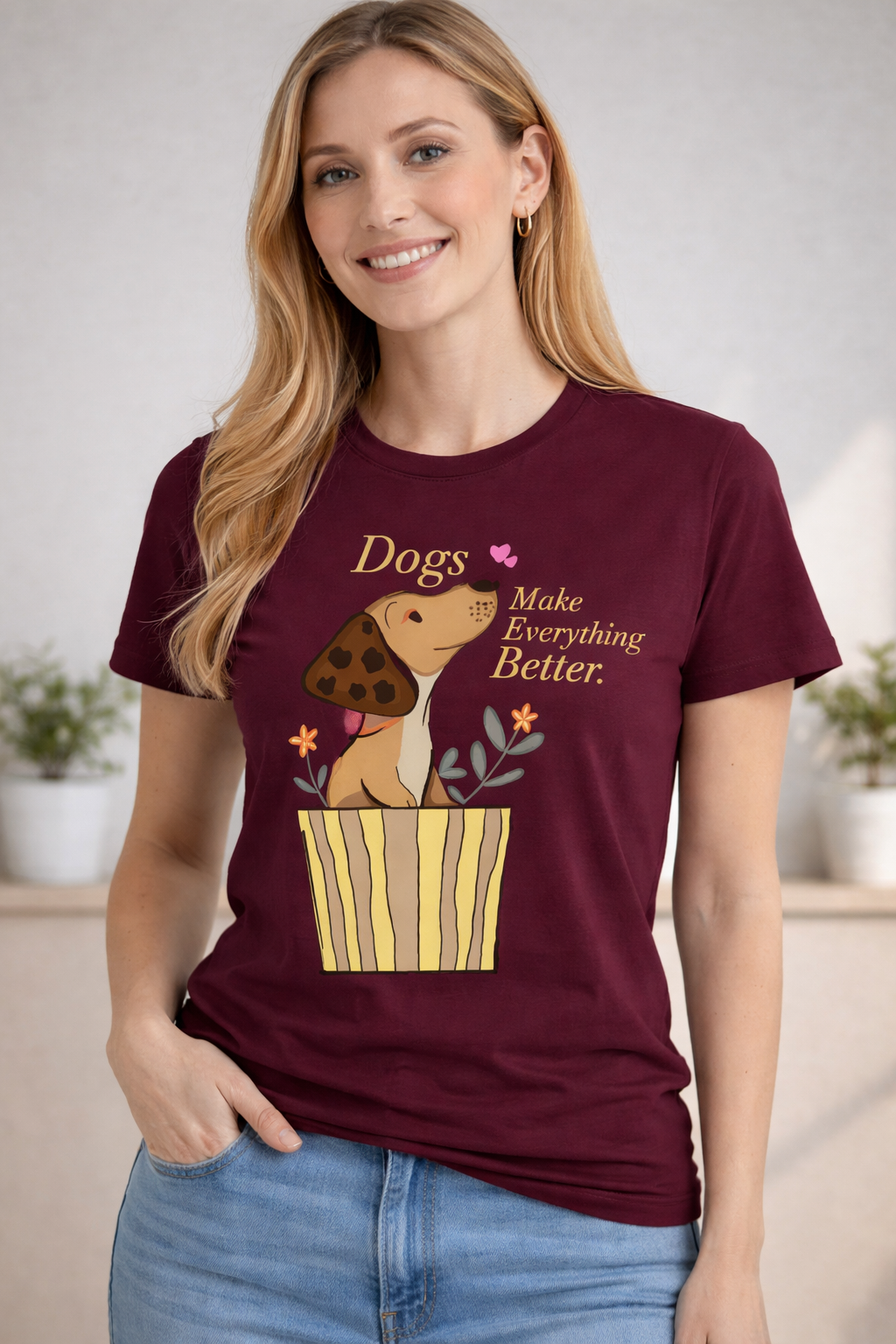 Dogs Make Everything Better T-Shirt