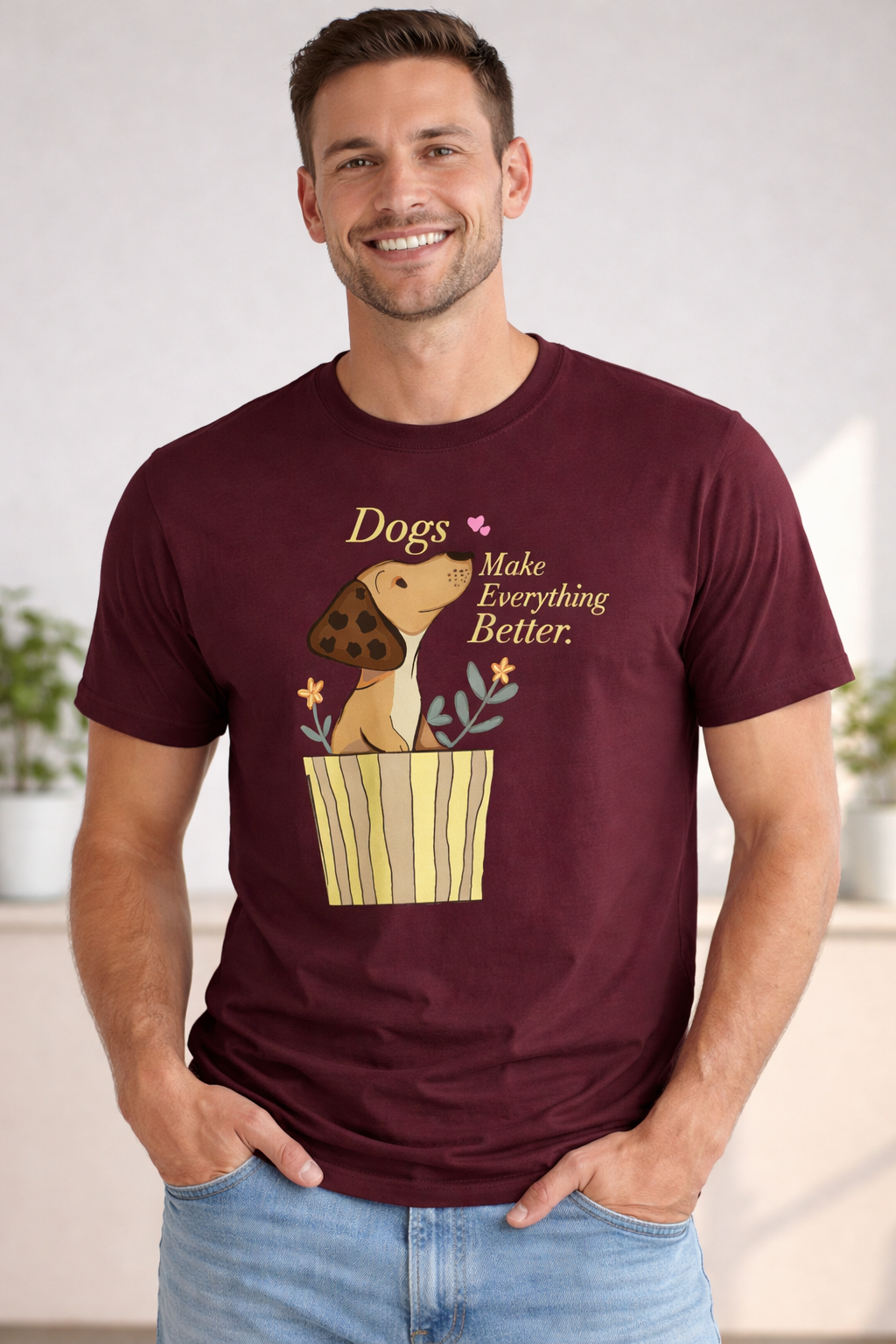 Dogs Make Everything Better T-Shirt