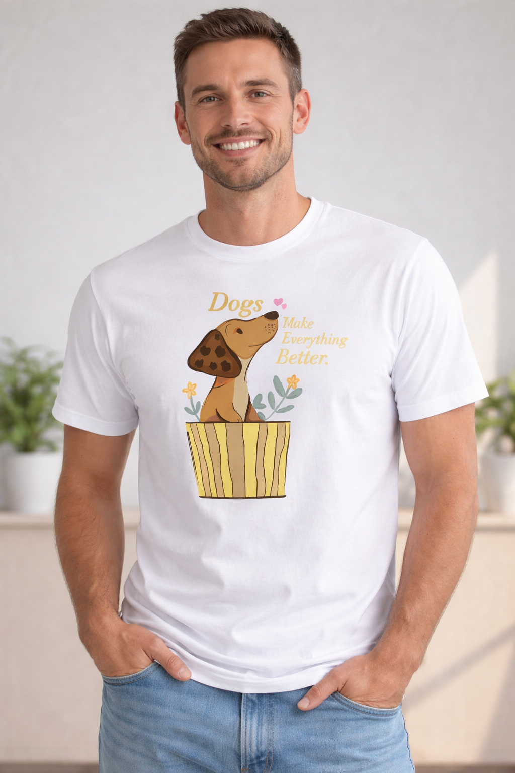 Dogs Make Everything Better T-Shirt