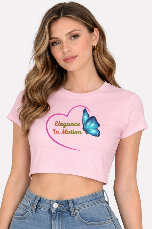Elegance In Motion Crop Top