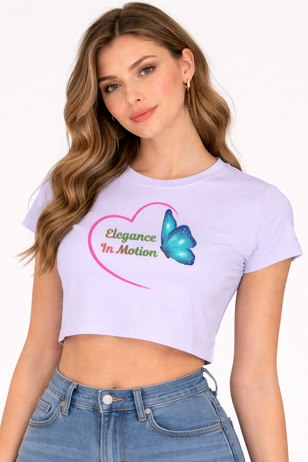Elegance In Motion Crop Top