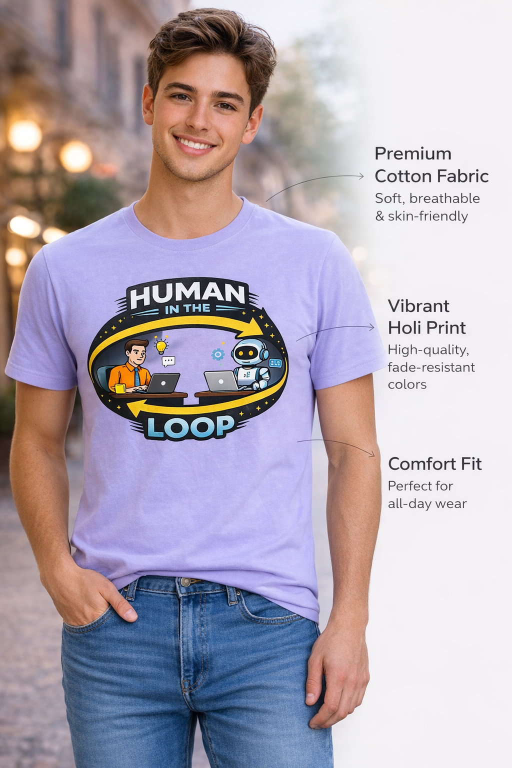 Human in the Loop T-Shirt