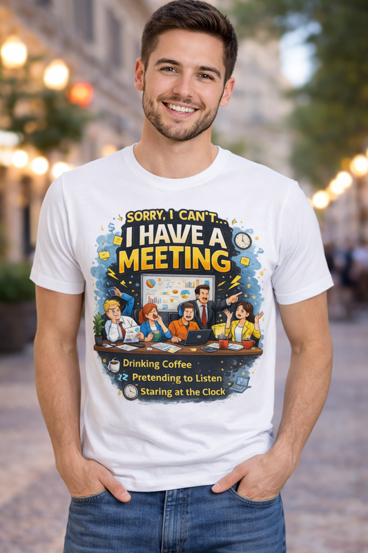 Sorry, I Can’t… I Have a Meeting T-Shirt