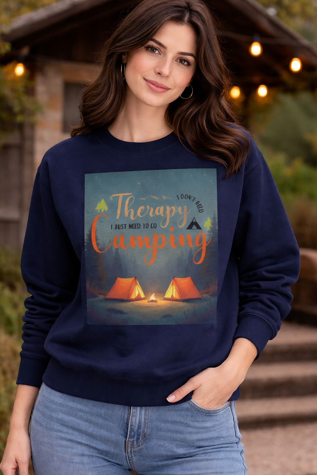 I Just Need Camping Sweatshirt