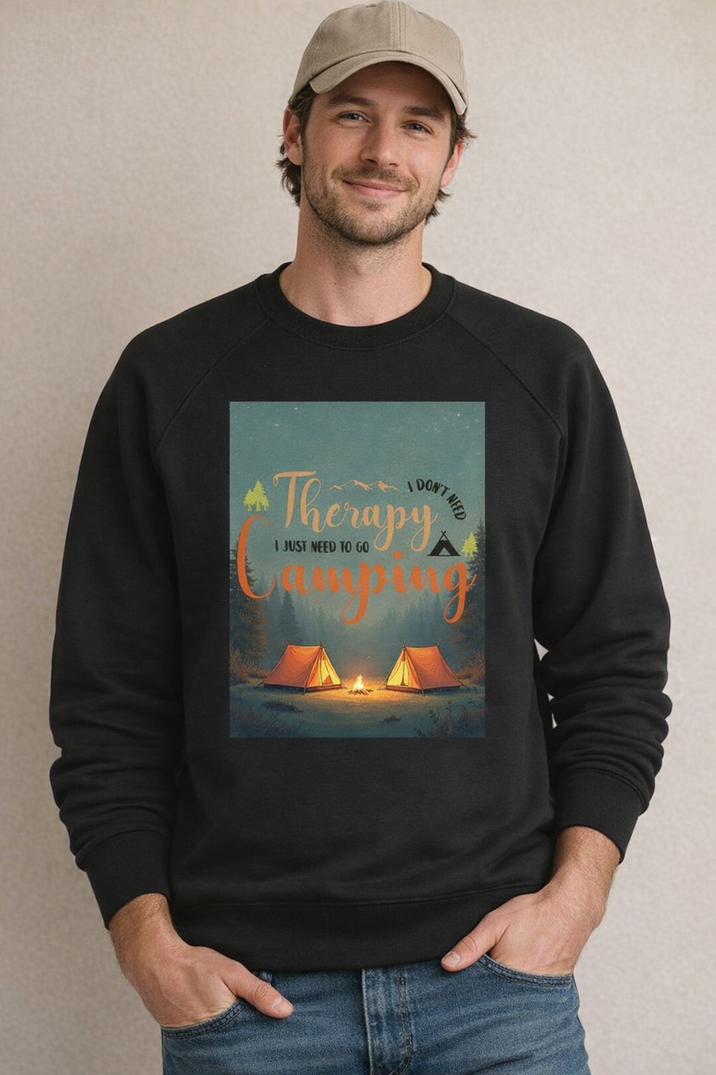 I Just Need Camping Sweatshirt