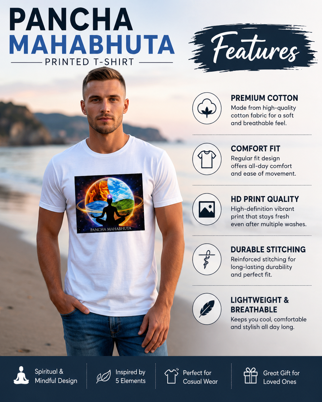 Pancha Mahabhuta Tshirt
