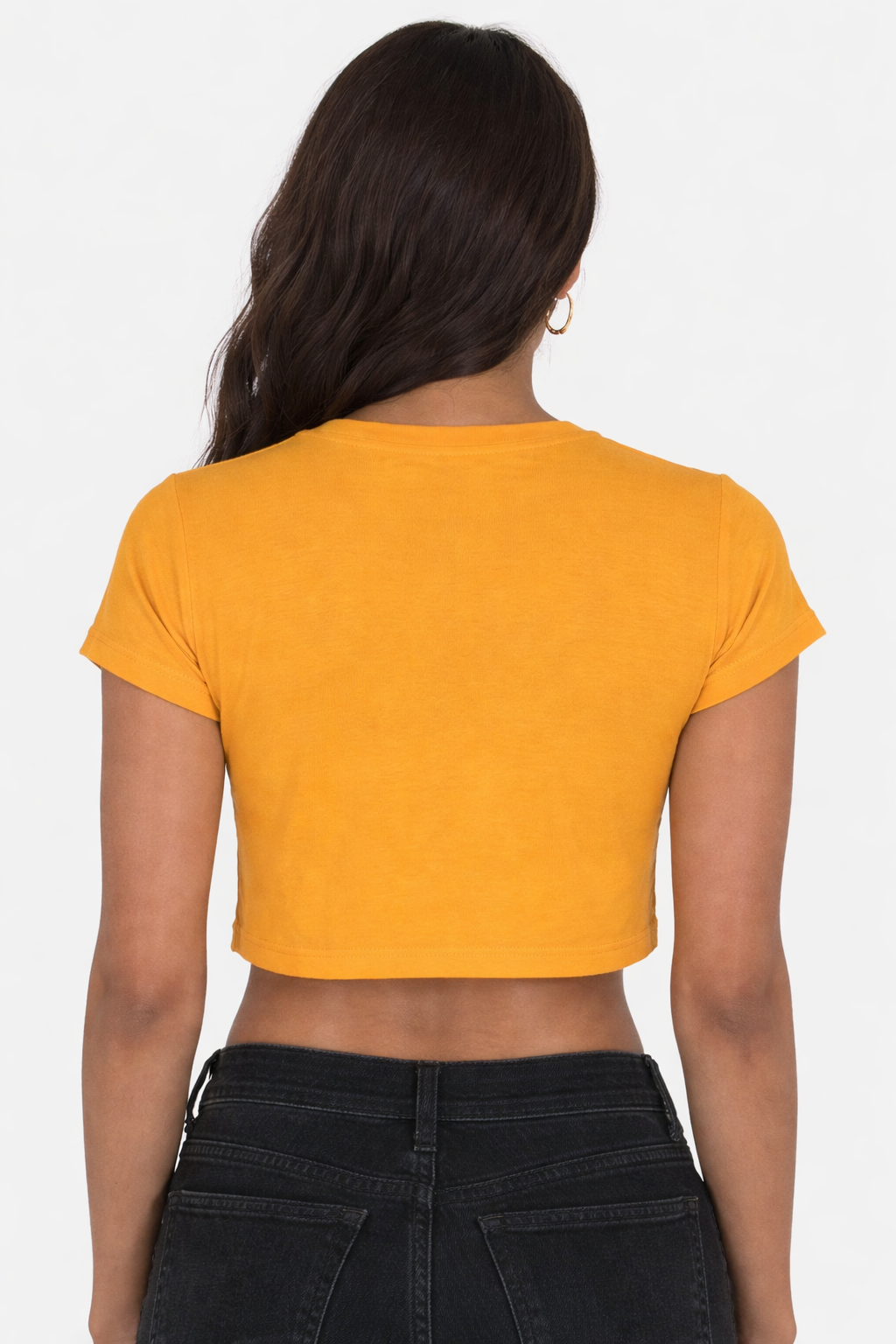 Chic Sunflower Quote Crop Tee