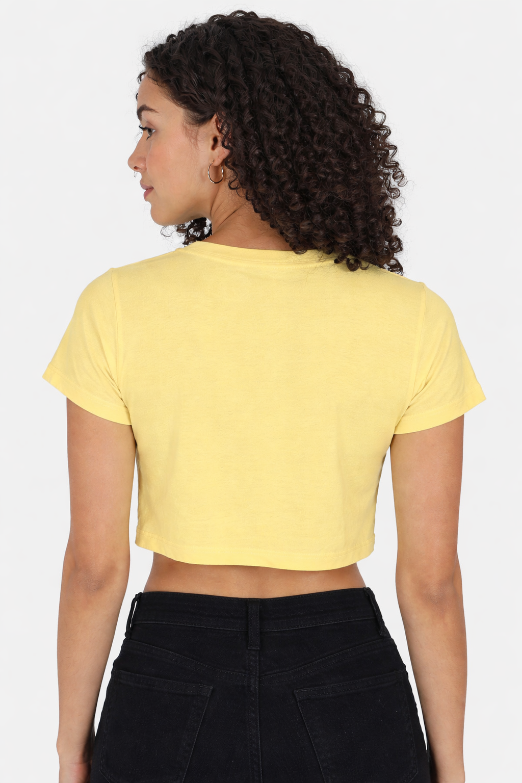 Chic Sunflower Quote Crop Tee