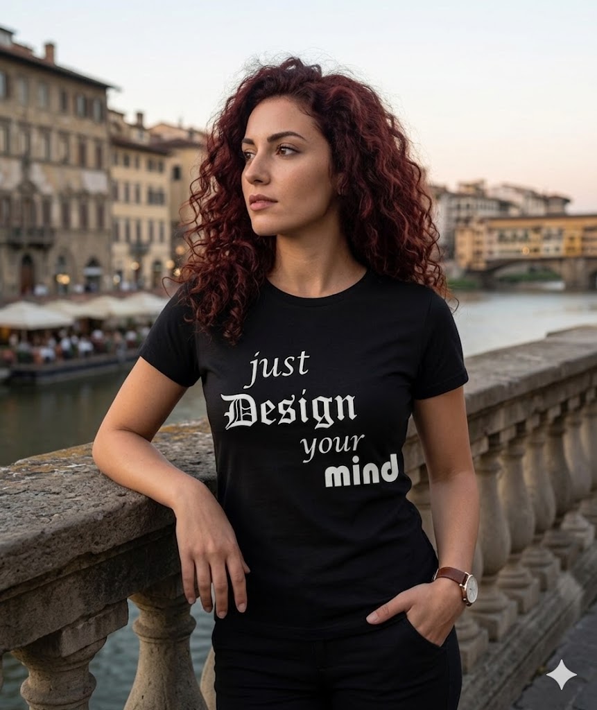 Just Design Your Mind – Unisex Premium Graphic Tee