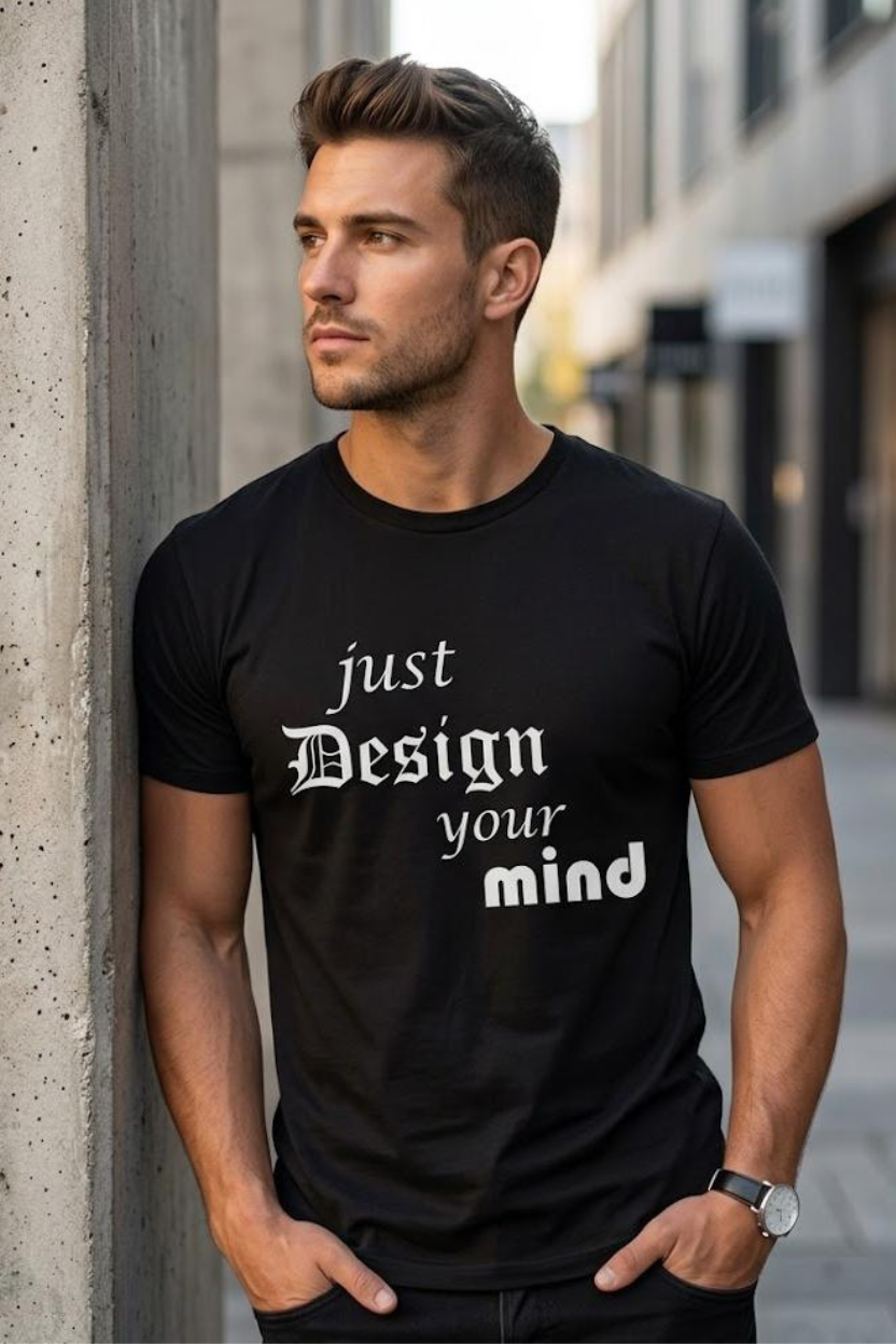 Just Design Your Mind – Unisex Premium Graphic Tee
