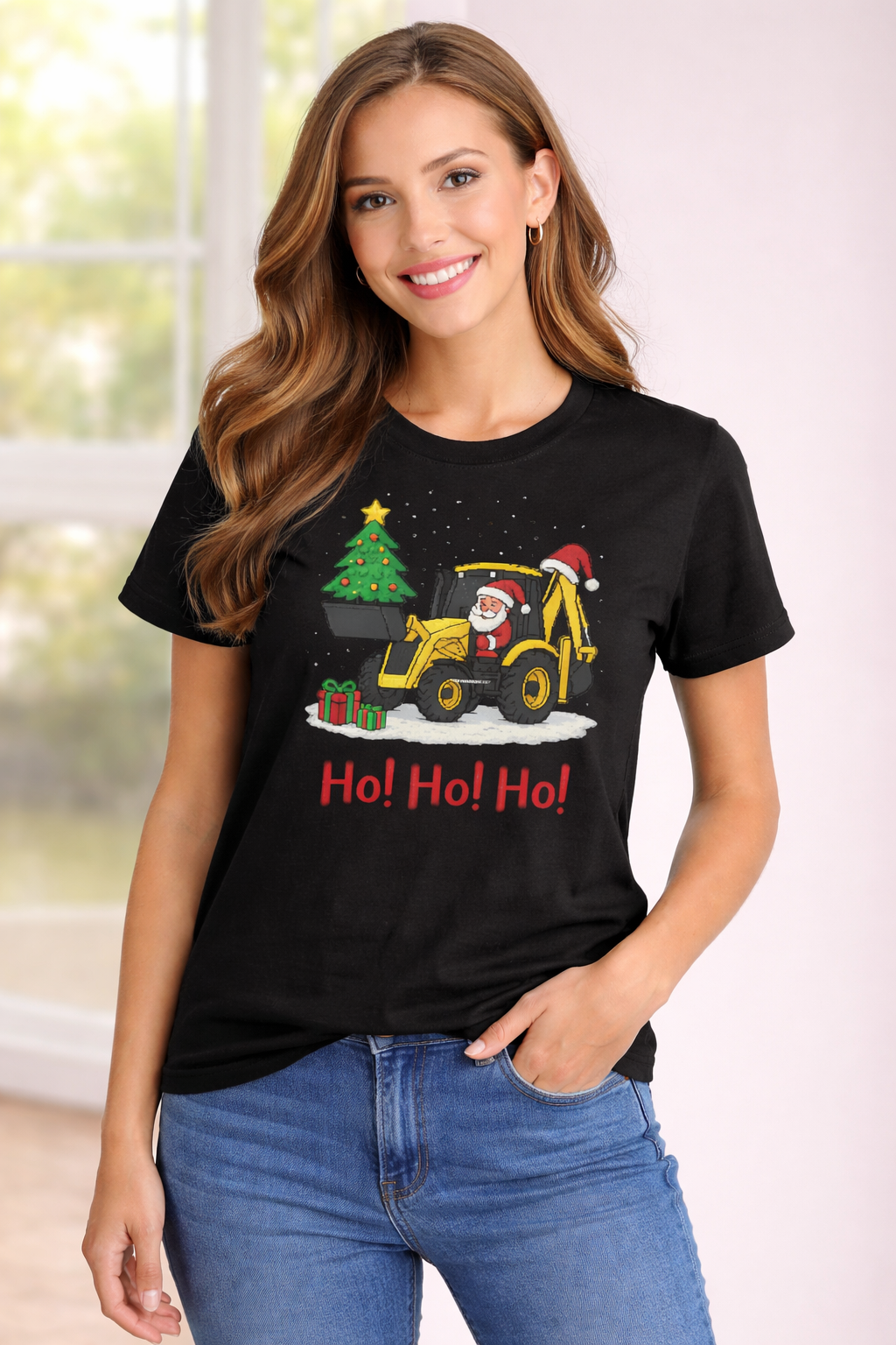 Unisex Christmas Crew Neck T-Shirt