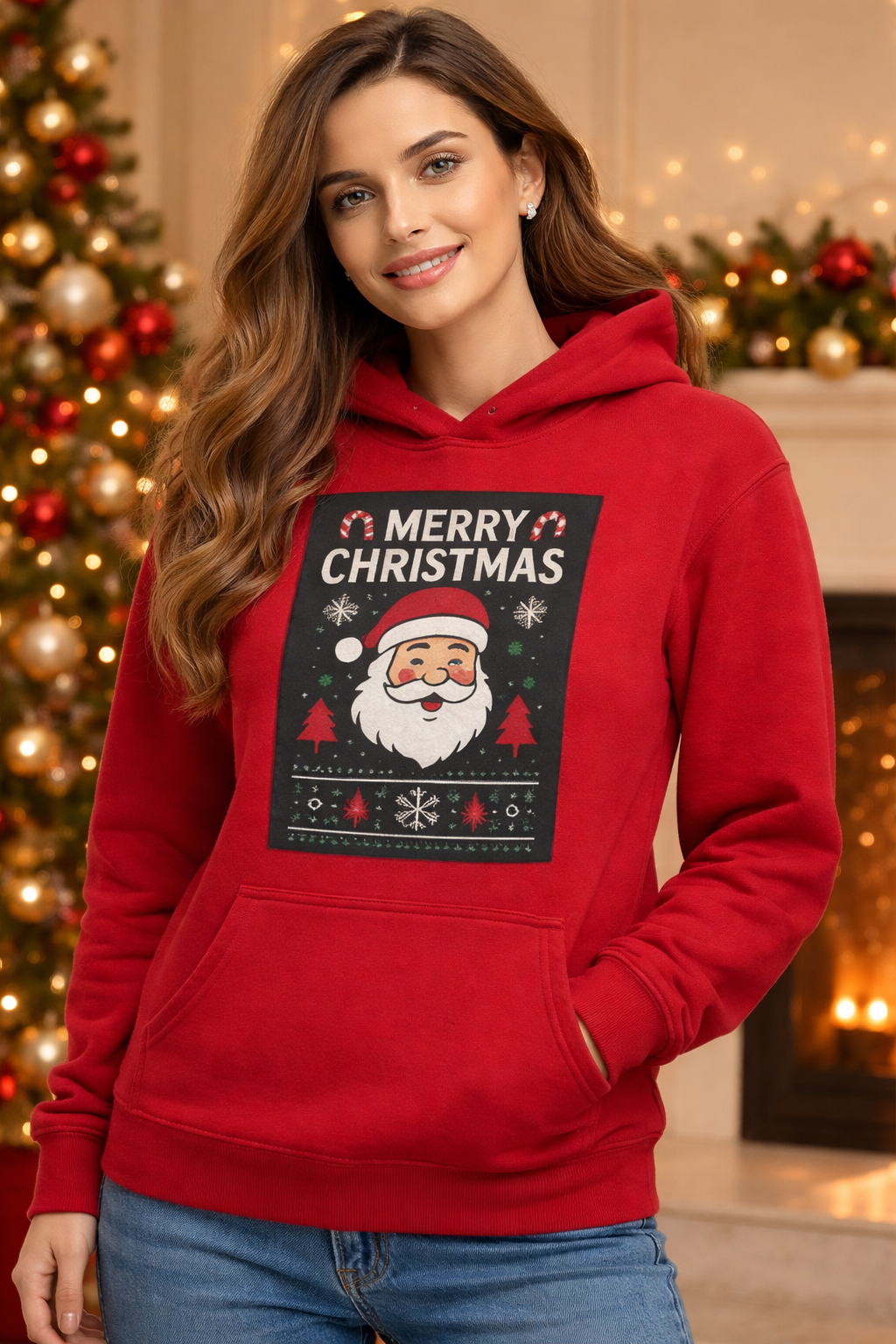 Holiday Classic Red Hoodie