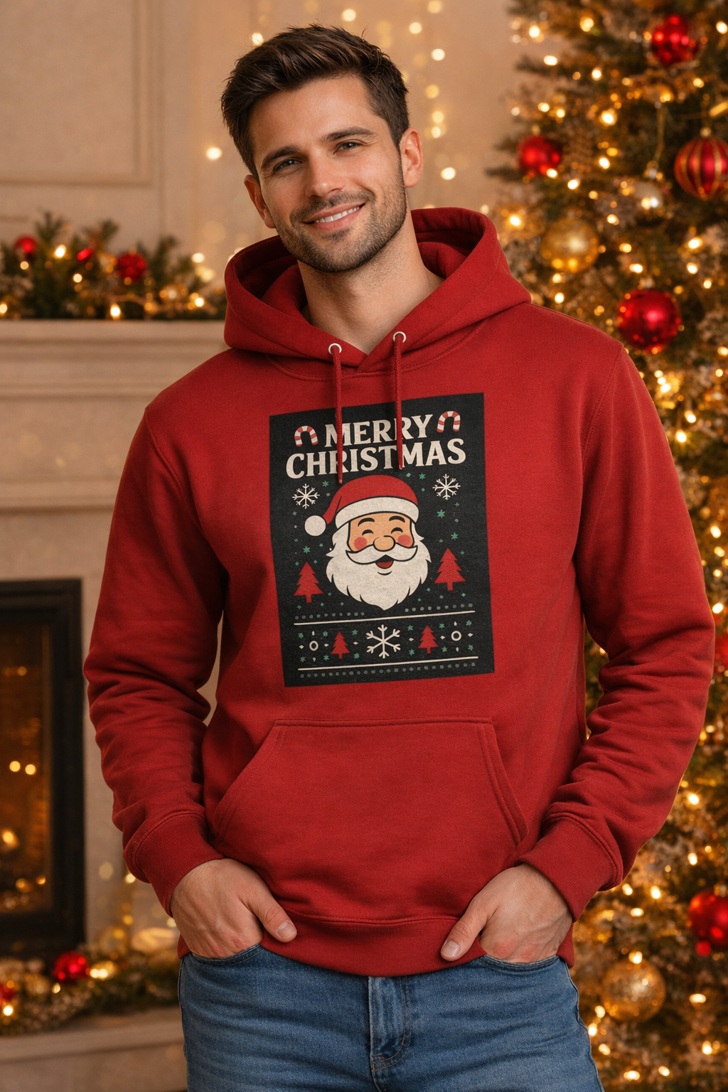 Holiday Classic Red Hoodie