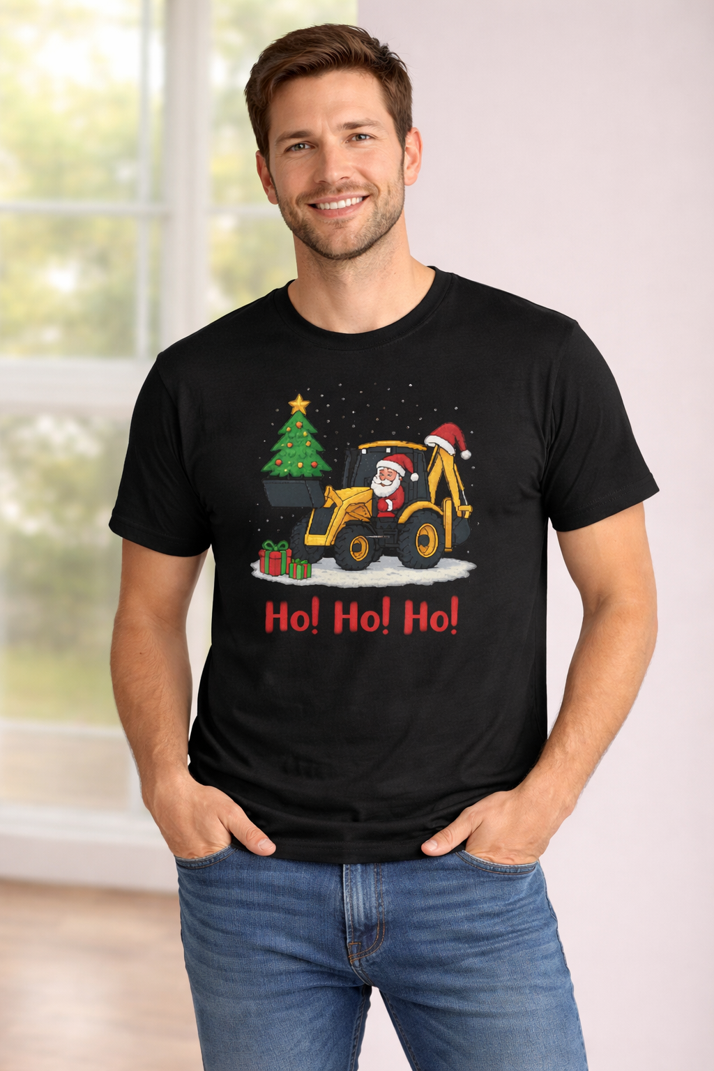Unisex Christmas Crew Neck T-Shirt