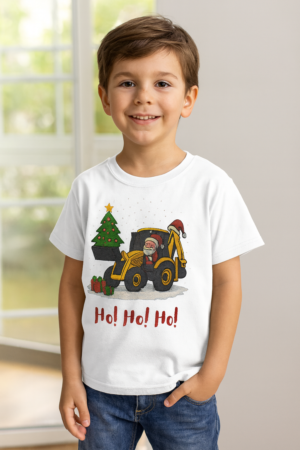 Unisex Christmas Crew Neck T-Shirt
