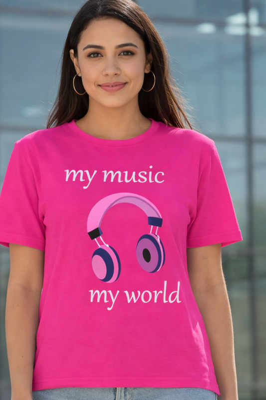 My Music My World T-Shirt&nbsp;