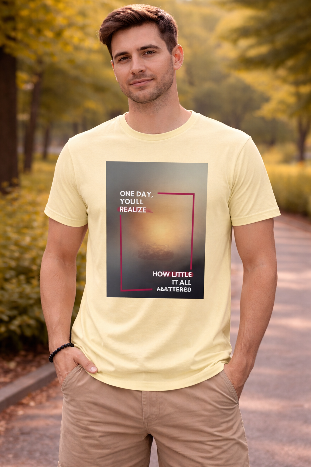 One Day Motivational Quote Tshirt
