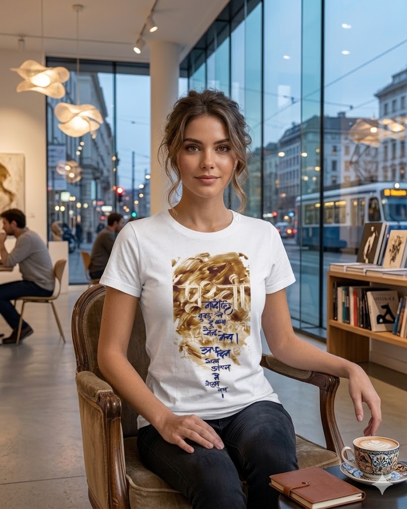 Prithvi Doha Graphic Tshirt