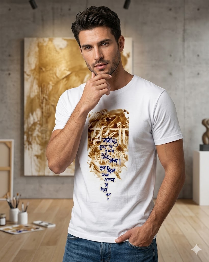 Prithvi Doha Graphic Tshirt