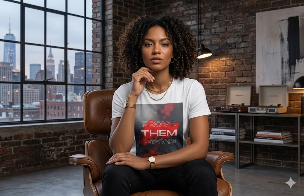 Prove Them Wrong Motivational Graphic Tshirt