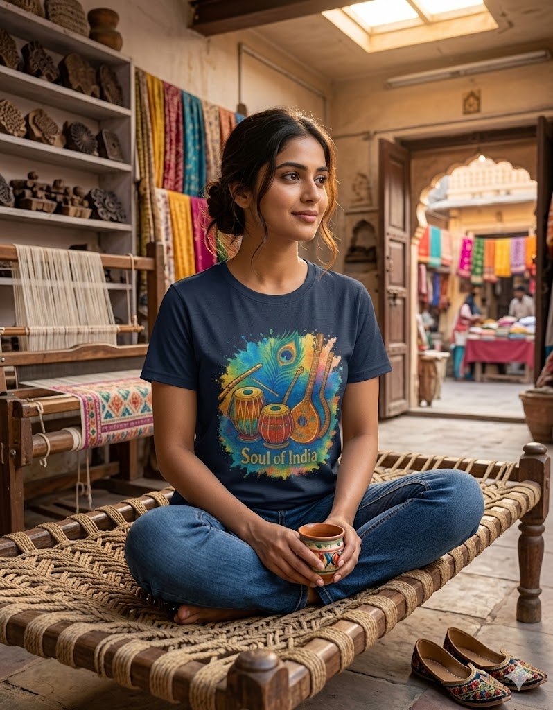 Soul of India Graphic Tshirt