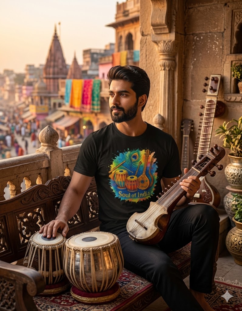 Soul of India Graphic Tshirt