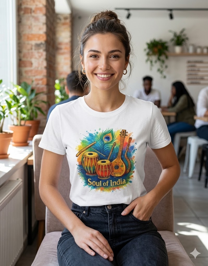 Soul of India Graphic Tshirt