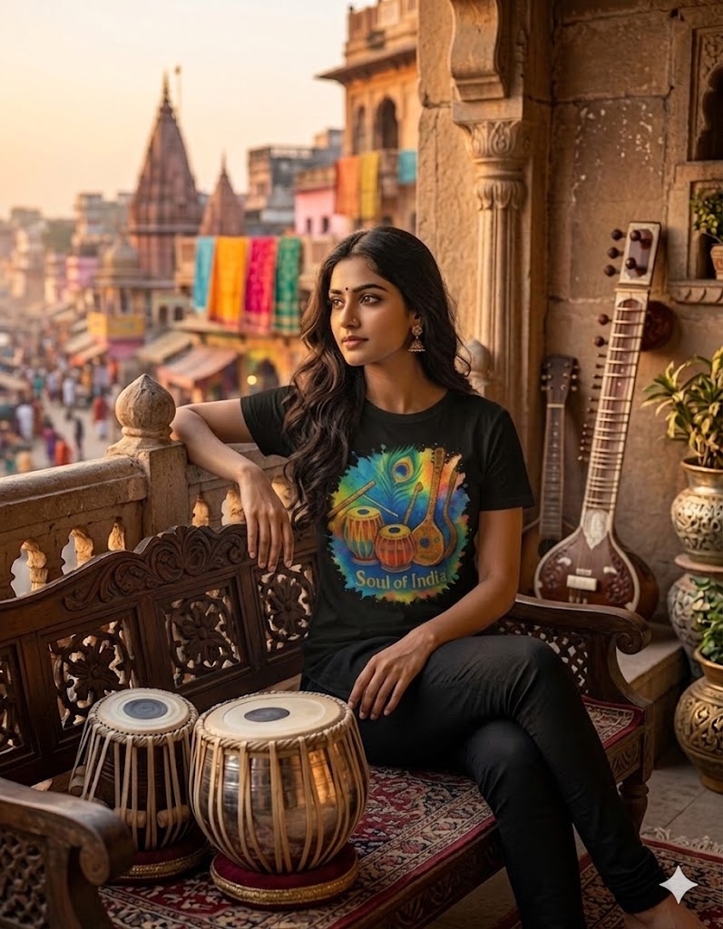 Soul of India Graphic Tshirt
