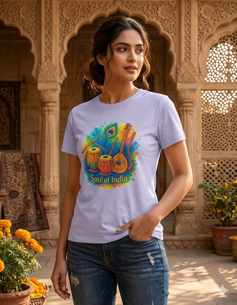 Soul of India Graphic Tshirt