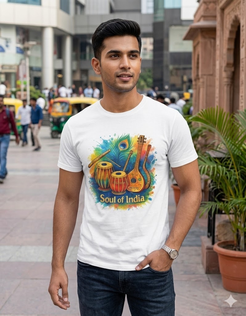 Soul of India Graphic Tshirt