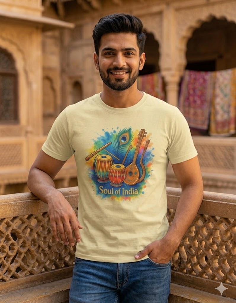 Soul of India Graphic Tshirt