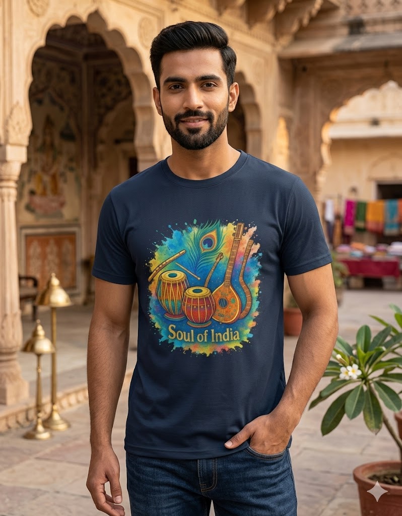 Soul of India Graphic Tshirt